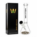 11" Wellcann Prism Base Beaker Bong Glass Bong Super Supplys Inc