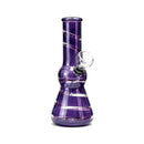 6" Candy Swirl Mini Water Pipe Glass Bong Super Supplys Inc Deep Purple