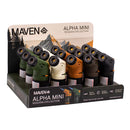 Maven | Alpha Mini Sequoia Collection Lighter Display of 15 Lighter Maple Craft Inc