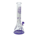 14" Tree Design Hydro Glass Bong (MST048) Glass Bong The MST