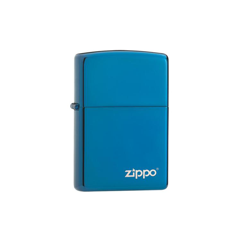 O Zippo 20446ZL Sapphire with Zippo logo