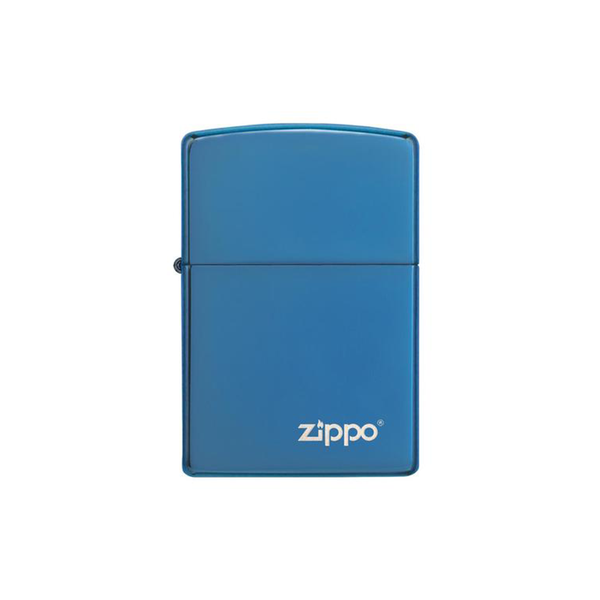O Zippo 20446ZL Sapphire with Zippo logo
