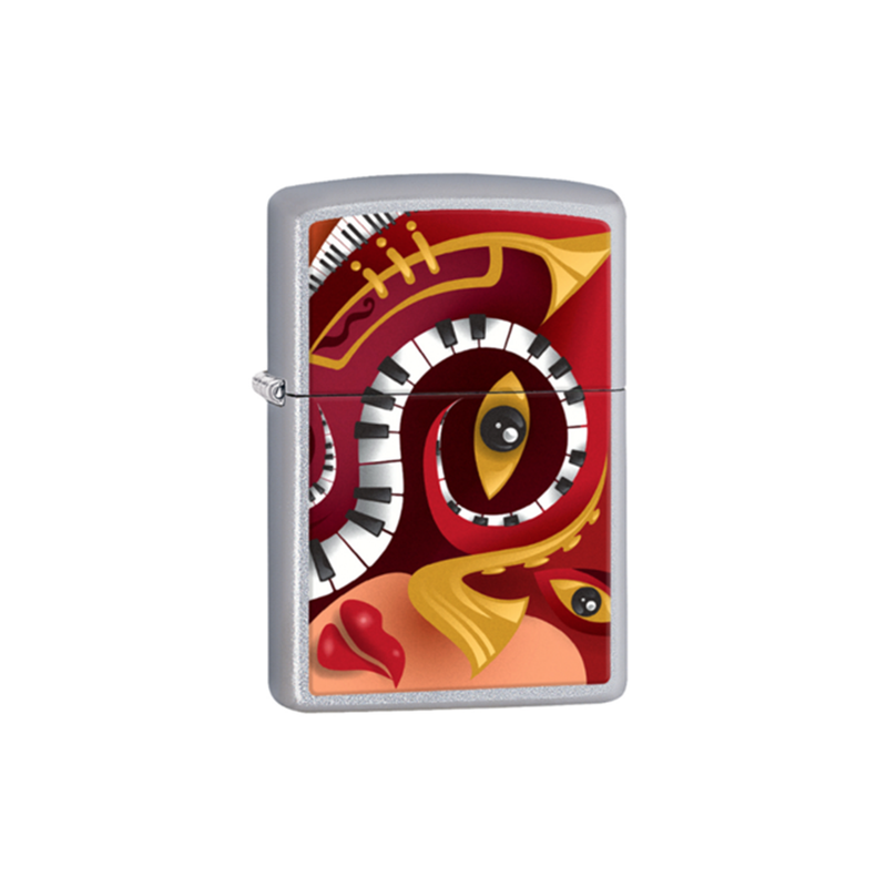 O Zippo 205 Abstract Music