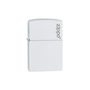 Zippo 214ZL White Matte with Zippo logo Zippo Lighter ONE
