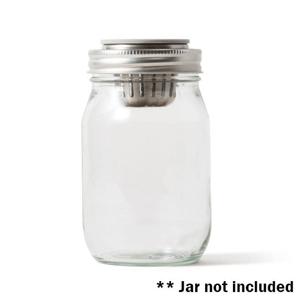 O HERBWARE | Mason Jar Humidity PK holder R