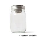 HERBWARE | Mason Jar Humidity PK holder Wide Mouth Jar Herbware