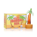SC Hemper 7" Beach Box Palm Tree Water Pipe