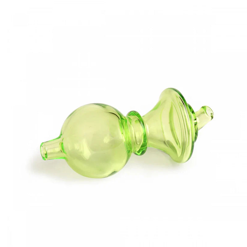 Red Eye Glass® | Reversible Carb Cap W/Bubble & Directional Caps Bowl · Banger · Oil Burner West Coast Gifts Lime Green