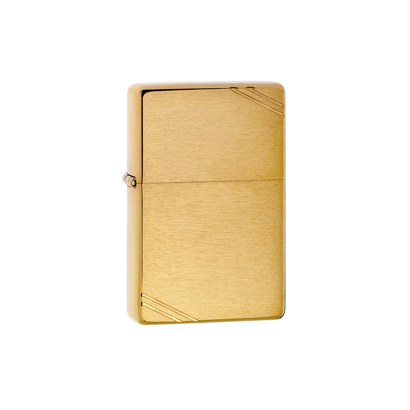 O Zippo 240  Vintage BR Fin Brass