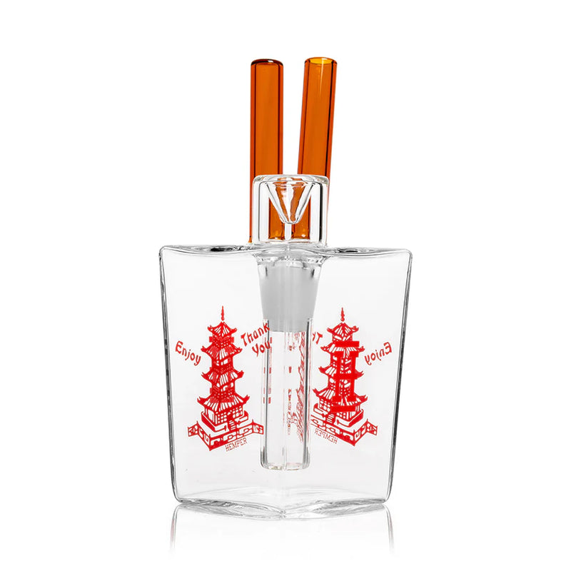 SC Hemper 6" Chinese Takeout Water Pipe