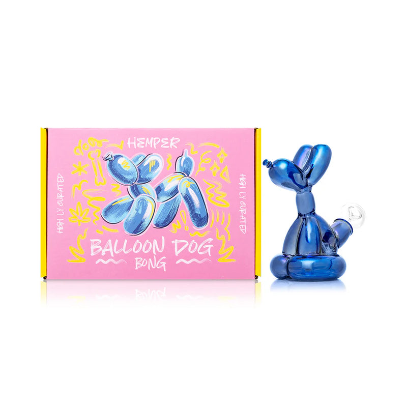 SC Hemper 5.5" Balloon Dog glass water pipe