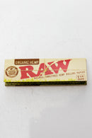 Raw organic hemp rolling paper 1 - 1/4" Size ONE 1 1/4"