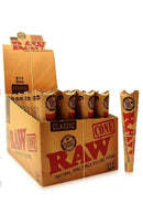 RAW Natural Unrefined Pre-Rolled Cone [CP1060][CP1112] Pre-rolled Cone (Display Pack) ONE