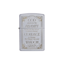 Zippo 28458 Serenity Prayer Zippo Lighter ONE