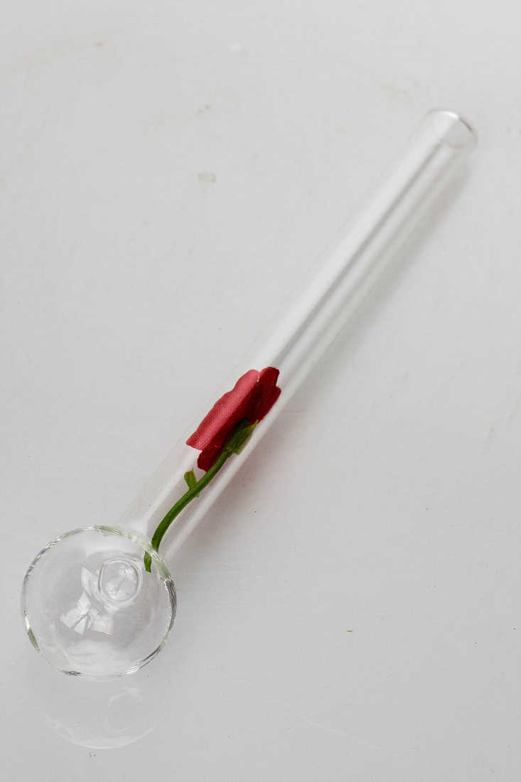 Happy valentine love rose Oil burner pipe Oil Burner ONE
