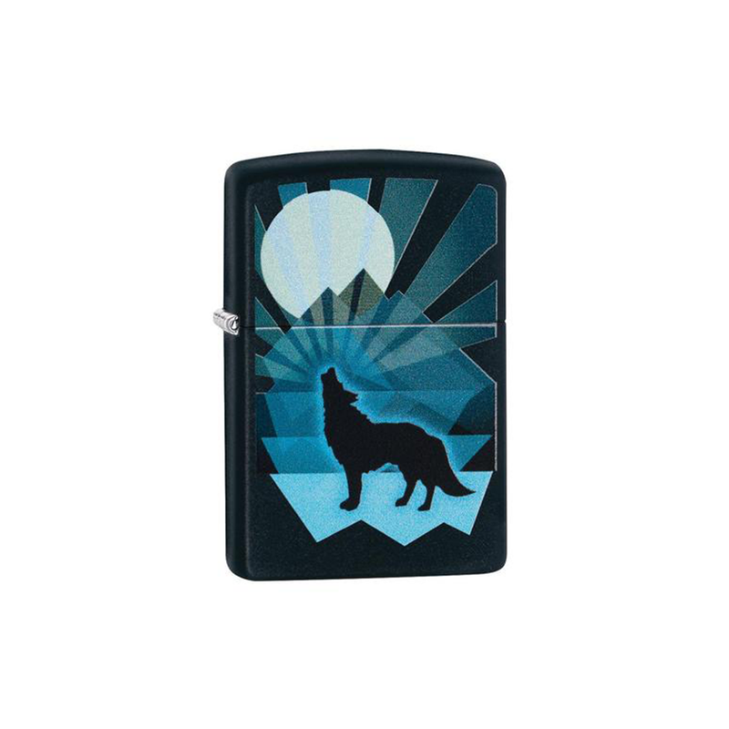 O Zippo 29864 Wolf and Moon