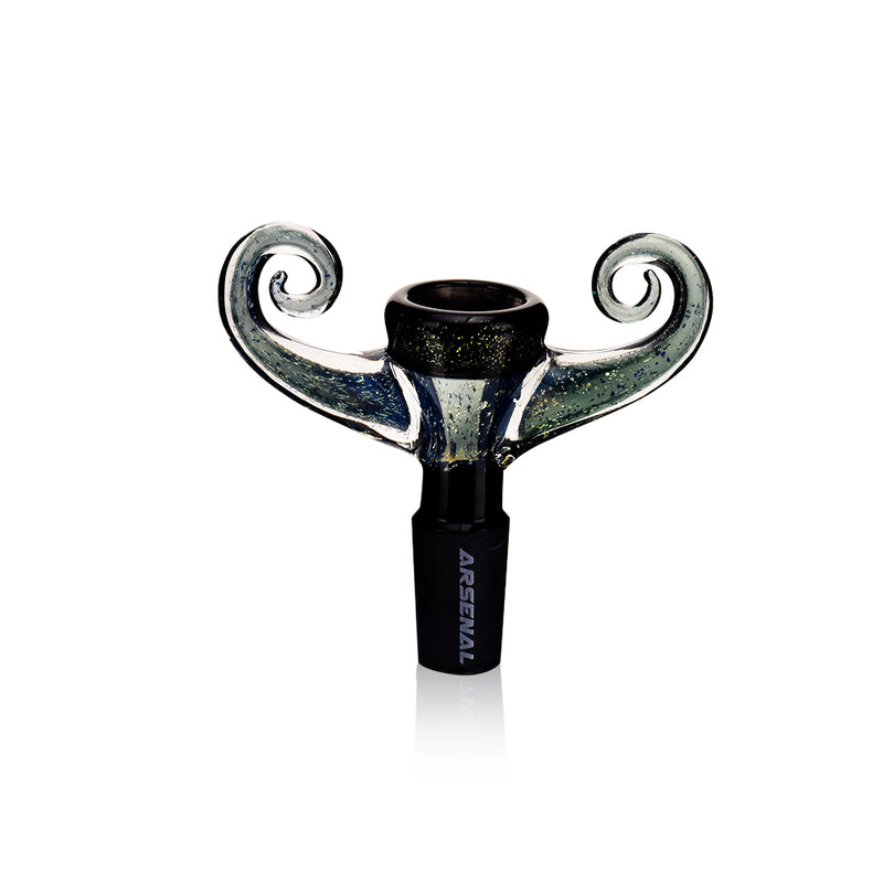 14mm Arsenal Glimmer Horn Bowl - 6ct