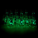 6.5" Gorillux Glow in the dark Glass Bong Glass Bong DY Glass