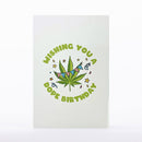 Intricate Greetings | Cannabis Leaf 3D pop-up Cards-Birthday Holiday · Anniversary Intricate Greetings Wishing You A Dope Birth day