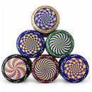 63mm 4-Piece Optical Illusion Metal Grinder – 6-Piece Display Display Pack Super Supplys Inc
