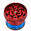 50mm 4-Piece Multi-Tone Metal Grinder - 12CT Display Pack Super Supplys Inc