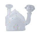Little White House with Colorful Luminous Dots Water Bong [SMKZ159] Glass Bong Canadian Distributor