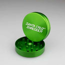 SANTA CRUZ SHREDDER | Large 2-piece Shredder Regular Grinder Cannatron Green