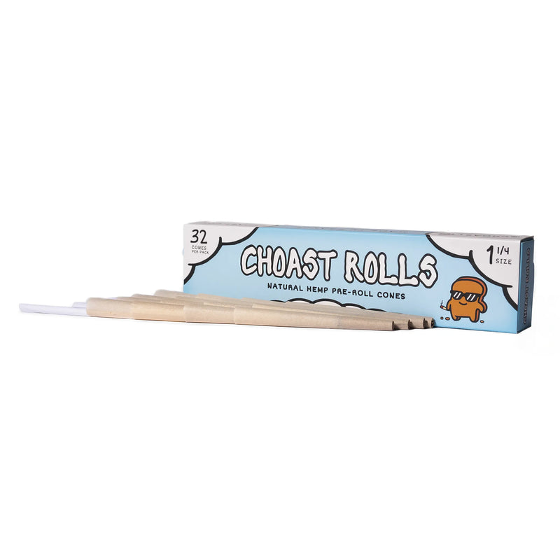 O Choast Rolls | 32 Pack Bulk Hemp Cones 1 1/4