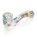 SC Cheech and Chong 5.5" Flower Power Sherlock Pipe with Ash Catcher mouthpiece