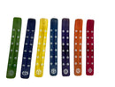 Zenn | Ash Catcher Set Incense Holder SunGlow Set Of 7 Seven Chakra