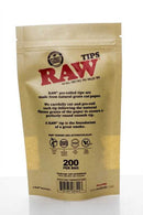 Raw Rolling paper pre-rolled filter tips 200 [CP1231] Filter Tip ONE