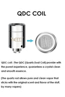 Yocan | Loaded Quartz coil x5 Pack 510 Battery BB Canada Quartz Dual Coil