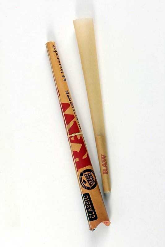RAW Natural Unrefined Pre-Rolled Cone Pre-rolled Cone (Display Pack) ONE