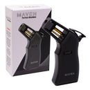 Maven Perfect Machine Windproof Torch Lighters - Single Torch Maple Craft Inc Black