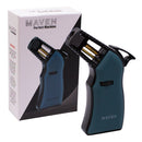 Maven Perfect Machine Windproof Torch Lighters - Single Torch Maple Craft Inc Green