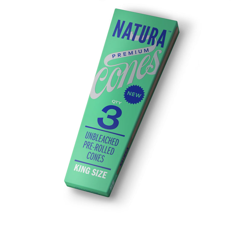 O Natura –  Unbleached Brown Pre-Rolled Cones Box of 32