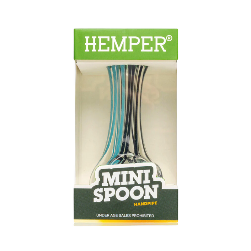 3.5" Hemper Mini Spoon Pipe - 8ct (Bilingual Packaging)