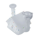 Little White House with Colorful Luminous Dots Water Bong [SMKZ159] Glass Bong Canadian Distributor