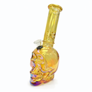 8″ Skull Glass Bong – Metallic Finish [GP2047] Glass Bong ONE Red wine