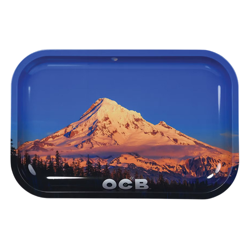 OCB Mount Hood Metal Rolling Tray - Medium