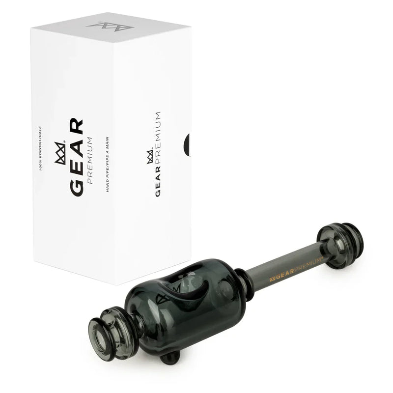 GEAR Premium® | 6.5" Augusta Steam Roller Hand Pipe Glass Pipe West Coast Gifts Smoke
