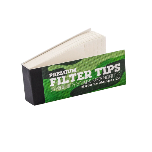 Hemper Perforated Paper Filter Tips - 50ct