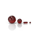 Honeybee Herb | DAB MARBLE SETS - 4 PIECE Cap · Dabber · Insert · Clip · Nail Honeybee Herb Dark Red