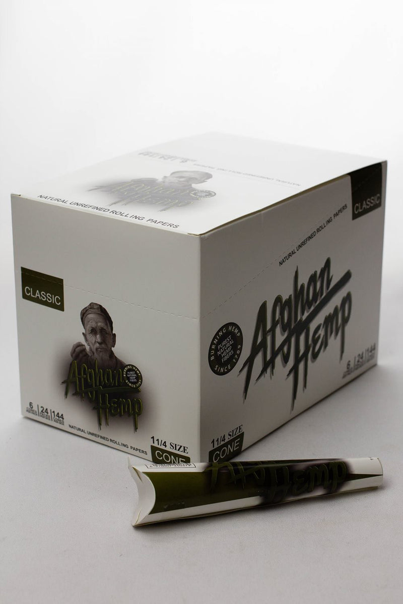 Afghan Hemp Pre-Rolled Cone display- - One Wholesale