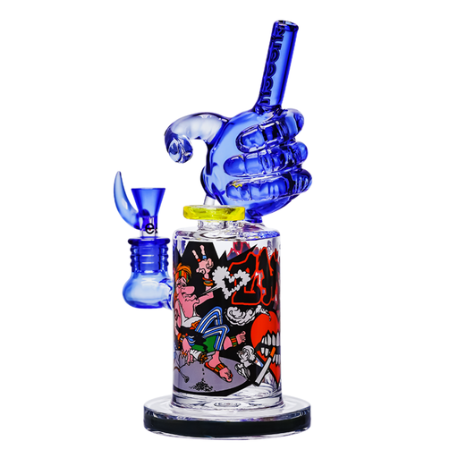 SC 11" Cheech The Dude Glass Bong