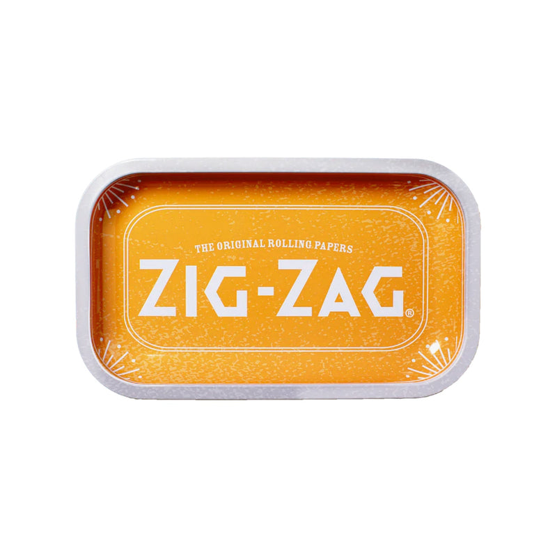 Zig Zag Rolling Tray- Orange