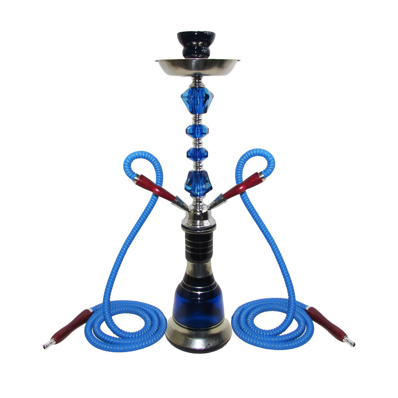 O Zebra Flagship 2 Hose Hookah 28" Tall