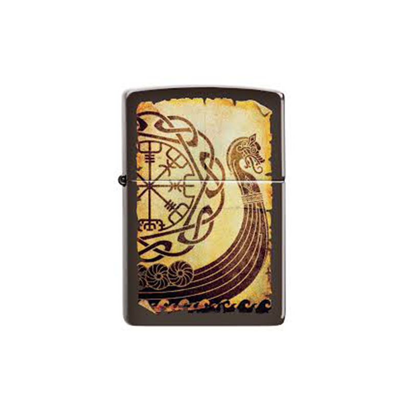 O Zippo 49182 Viking Warship Design