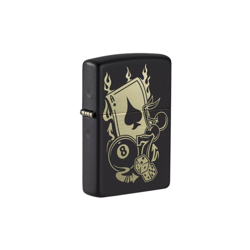 O Zippo 49257 Gambling Design