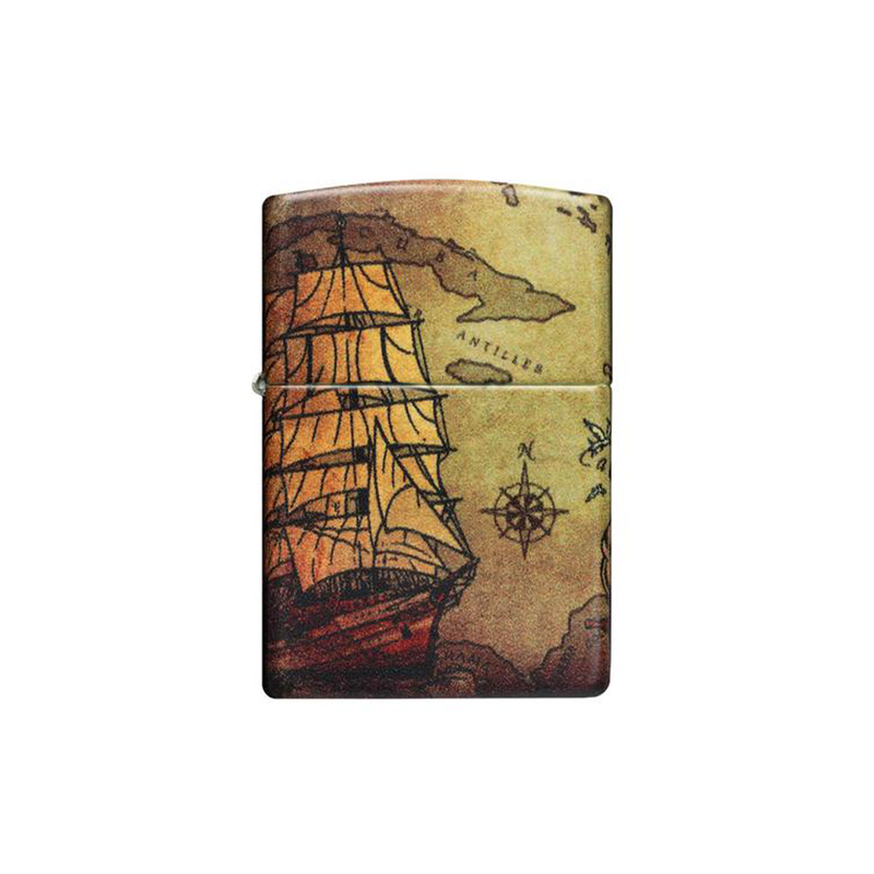 O Zippo 49355 Pirate Ship Design